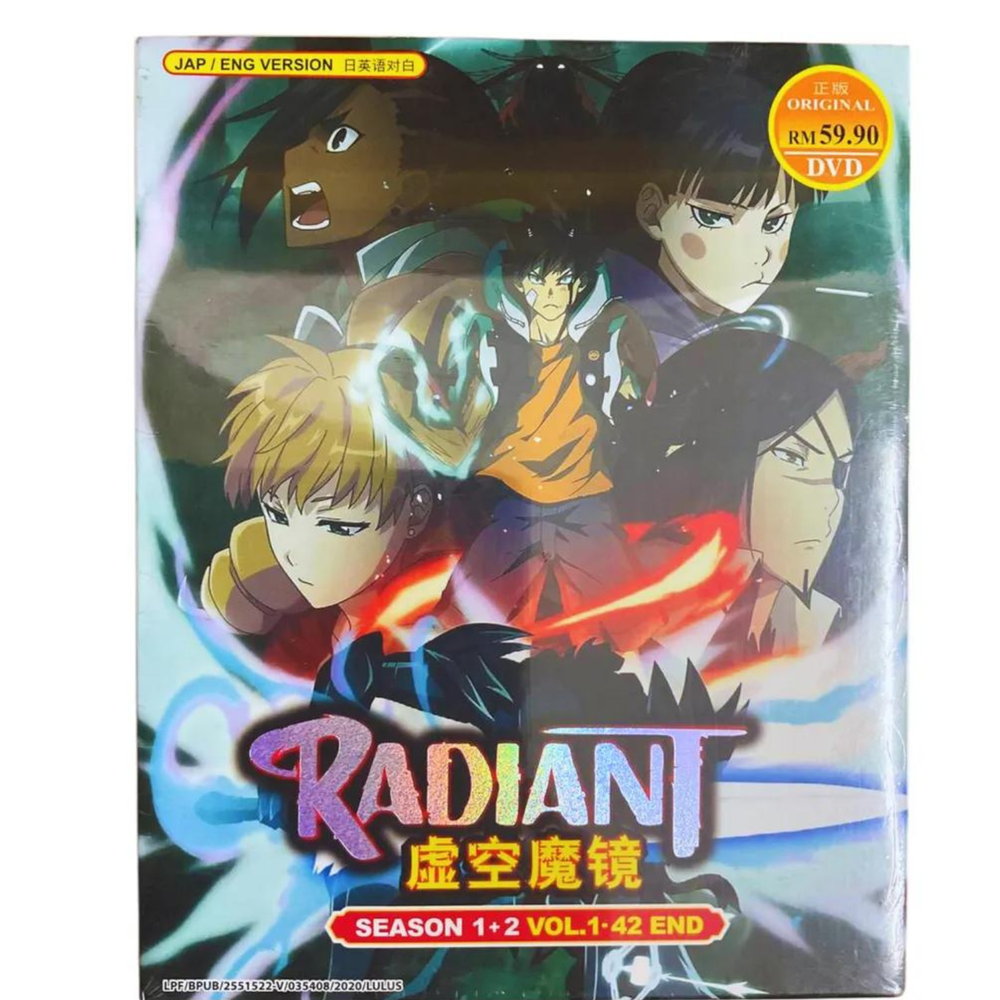 DVD Anime Radiant TV Series Season 1+2 (VOL.1-42 END) English Dubbed All Region