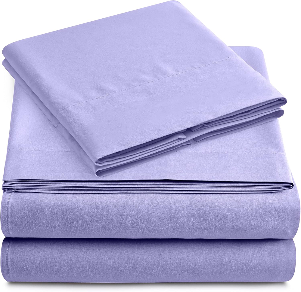 Home - Twin Size Bed Sheet Set - Luxurious Feeling - 2000 - Breathable & Cooling