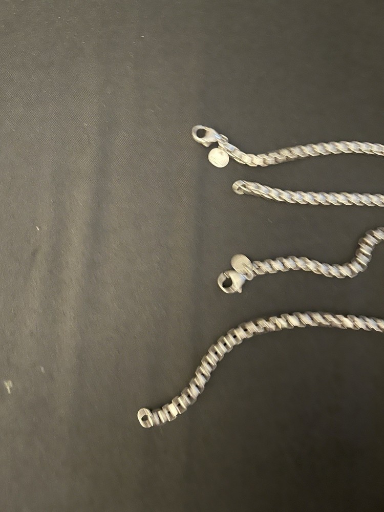 Tiffany & Co Sterling Silver Venetian Necklace and Bracelet Set