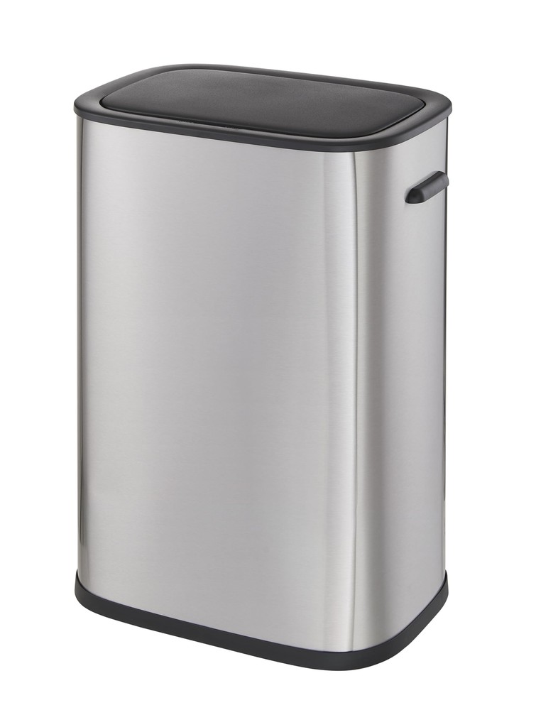 14.5-Gallon Soft-Close, Smudge Resistant Trash Can with Automatic Touchless M...