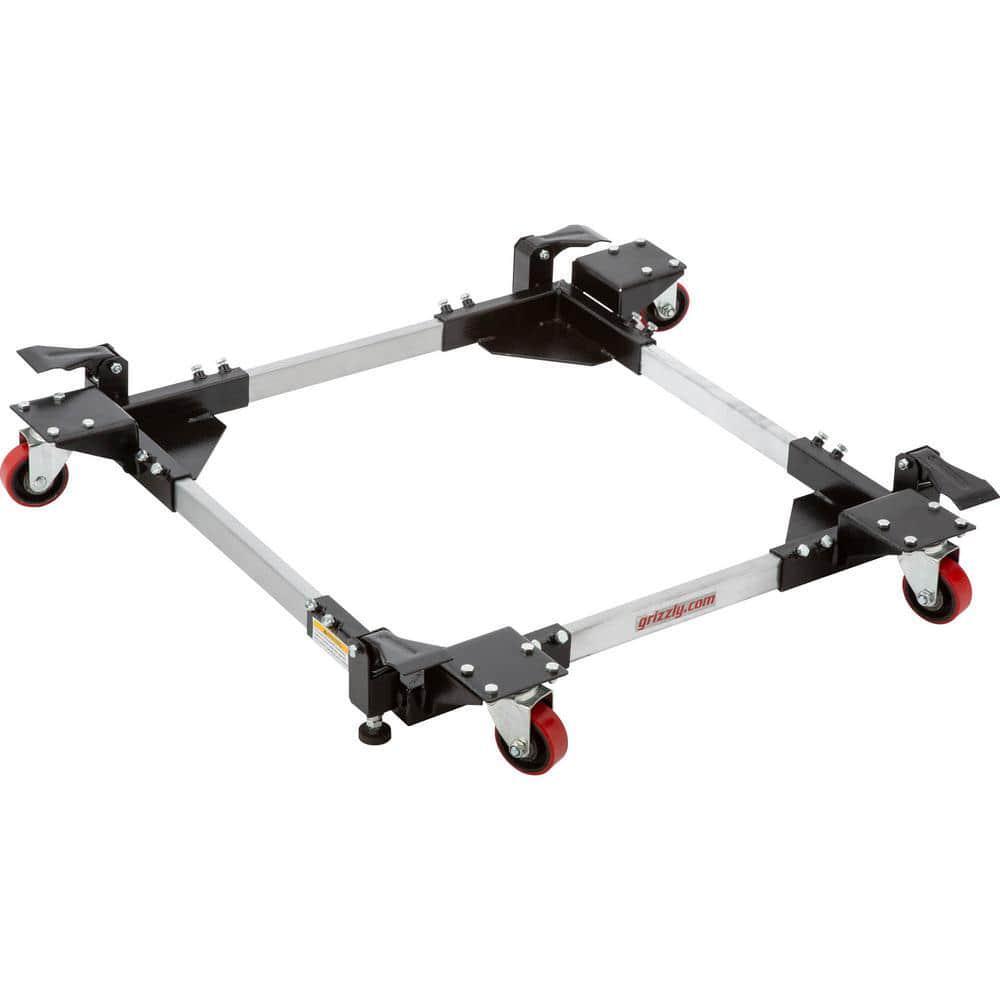 Bear Crawl 4 Steel All-Swivel Casters HD Mobile Base T31566 1200 Lbs. Capacity