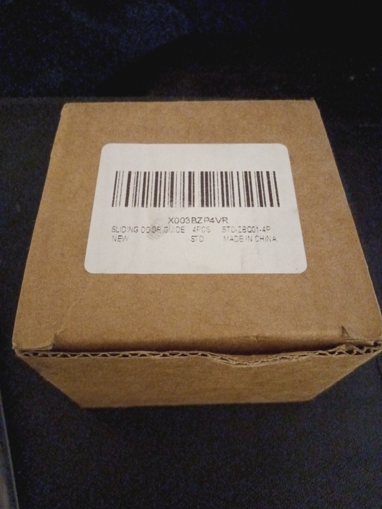 4 Pack Sliding Closet Door Floor Guide Universal Sliding Door Bottom Hardwar