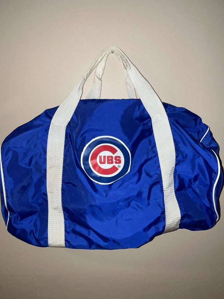 Chicago Cubs Vintage Legends- MLB Blue & White Tote Gym Bag Duffle