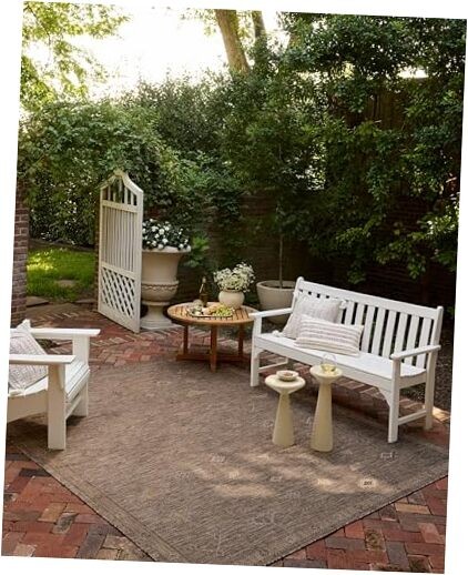 II Birch Collection BIR-03 Natural/Sand 5' x 7'-3