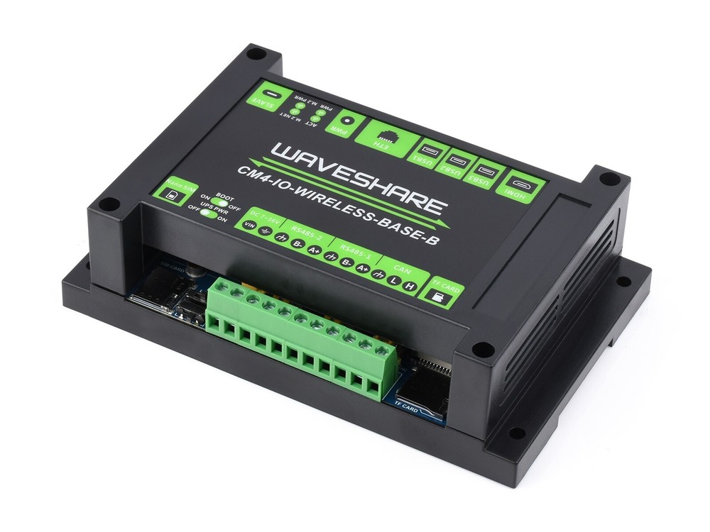 Waveshare Industrial IoT 5G/4G Wireless Expansion Module for Raspberry Pi CM4-image
