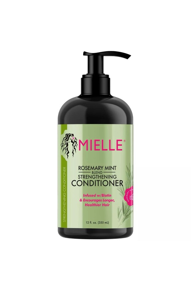 Mielle Organics Rosemary Mint Biotin Conditioner 12 oz Strengthens Hair Dented Packaging