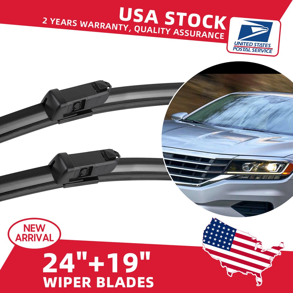 2011-2018 VW Jetta 24+19 inch OEM replacement wiper blades