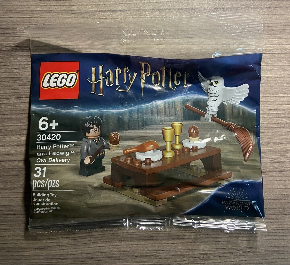 LEGO Harry Potter Hedwig Owl Building Set 31 Pieces Sealed 30420