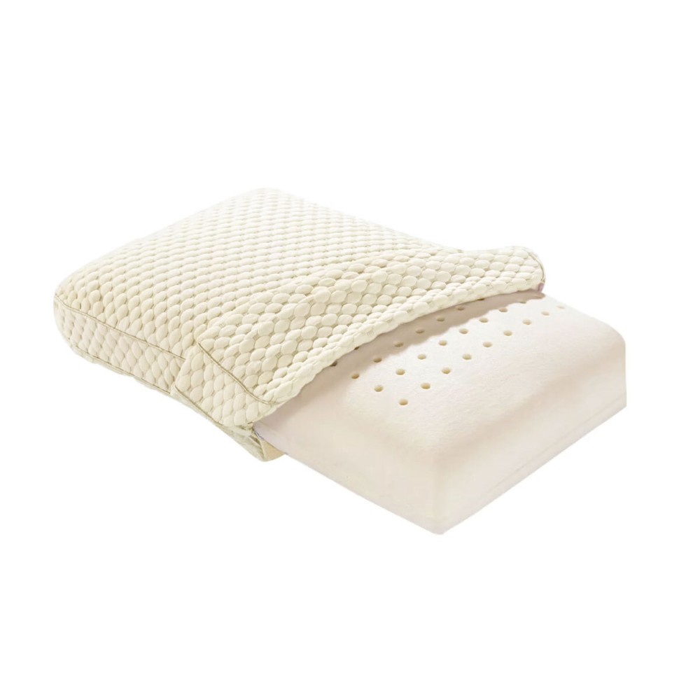 Alastairs Nature Basics Memory Foam Gusset Pillow 65x40x13cm for Better Sleep