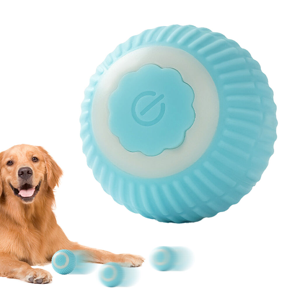 Interactive Dog Toy Ball Electronic Smart Pet Automatic Bouncing Ball Gift