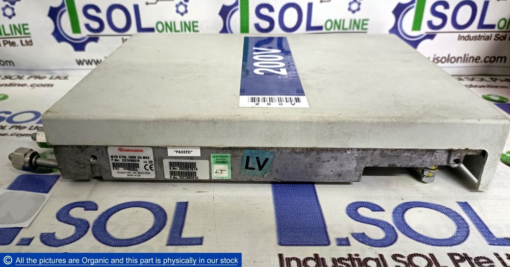 Edwards MTR CTRL 200V G5 MK2 Vacuum Pump Controller D37490910 for Semiconductor Equipment  