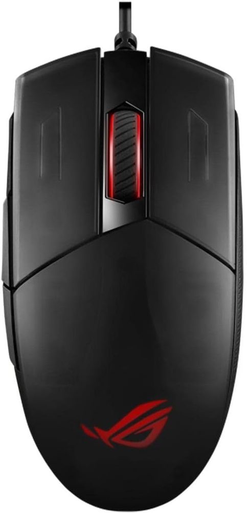 Strix Impact II Optical Gaming Mouse with 6200 DPI and Ambidextrous Design