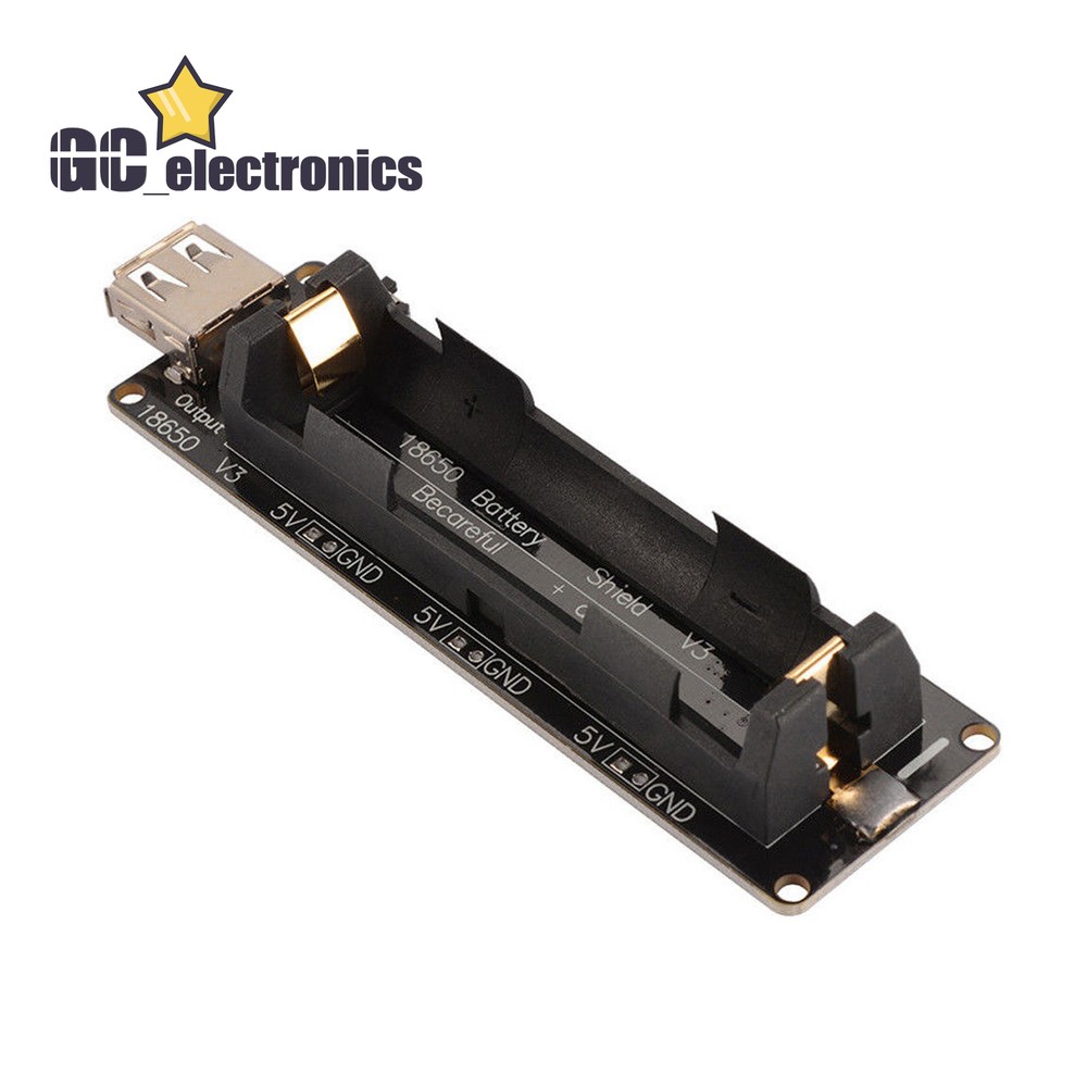 Raspberry Pi Wemos 18650 Battery Shield V3 ESP8266 ESP32 A3GS