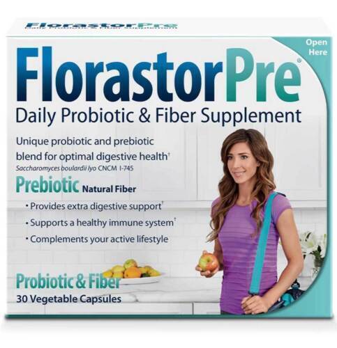Florastor 75405 550mg Probiotic Capsule - 30 Capsule