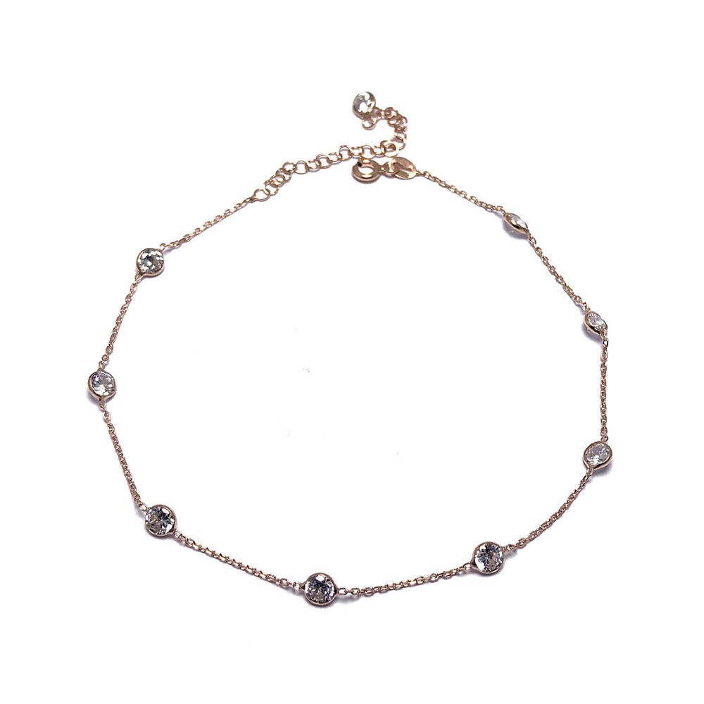 Sterling Silver Handmade Anklet for Women Boho Beach Jewelry