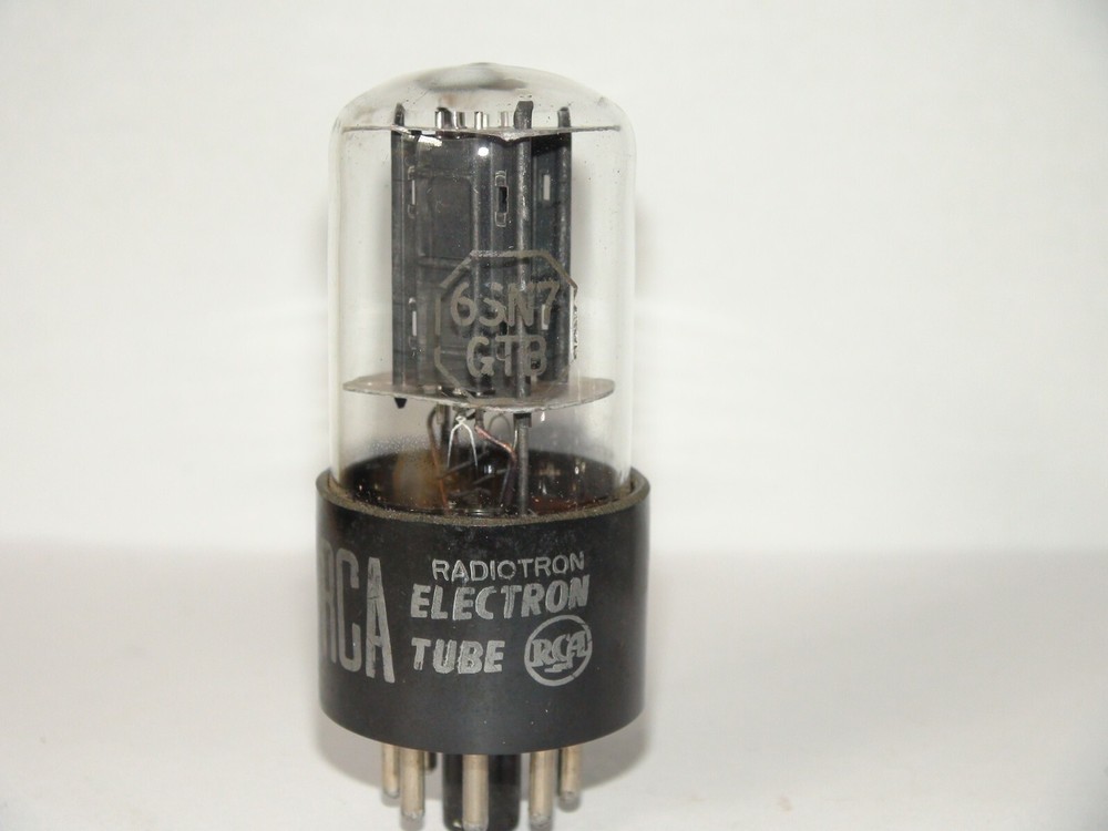 RCA 6SN7 GTB Black Plates  Vacuum Tube CODE KR