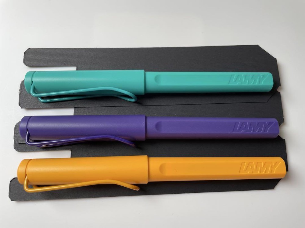 Rollerball LAMY Safari, juego de 3 #579dfe
