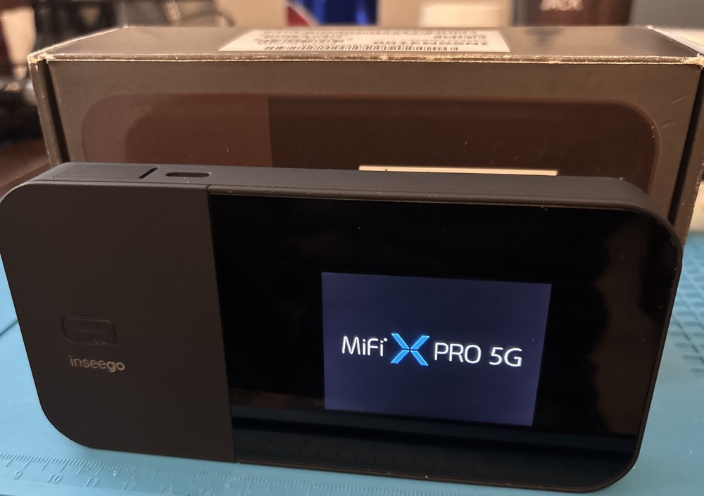 Inseego MiFi X Pro 5G WiFi Mobile Hotspot GSM Unlocked (M3100) Used grade A