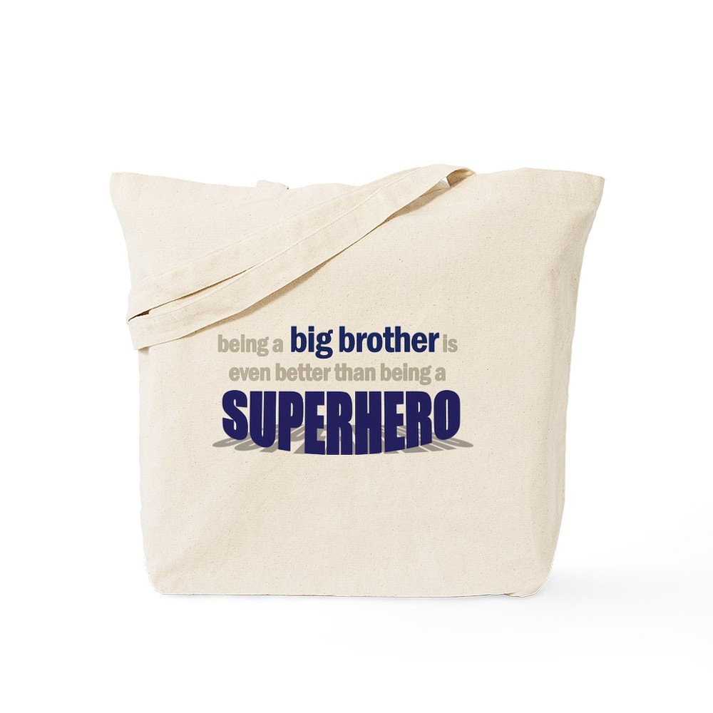 CafePress Big Brother T Shirt Superhero Tote Bag (223809362)