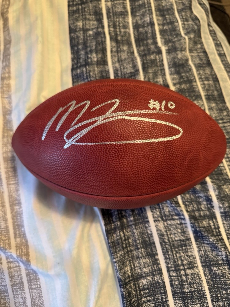 Mac Jones Autographed The Duke Game Football with Beckett COA