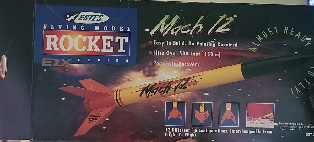 Estes 2130 E2X Series Mach 12 21.3