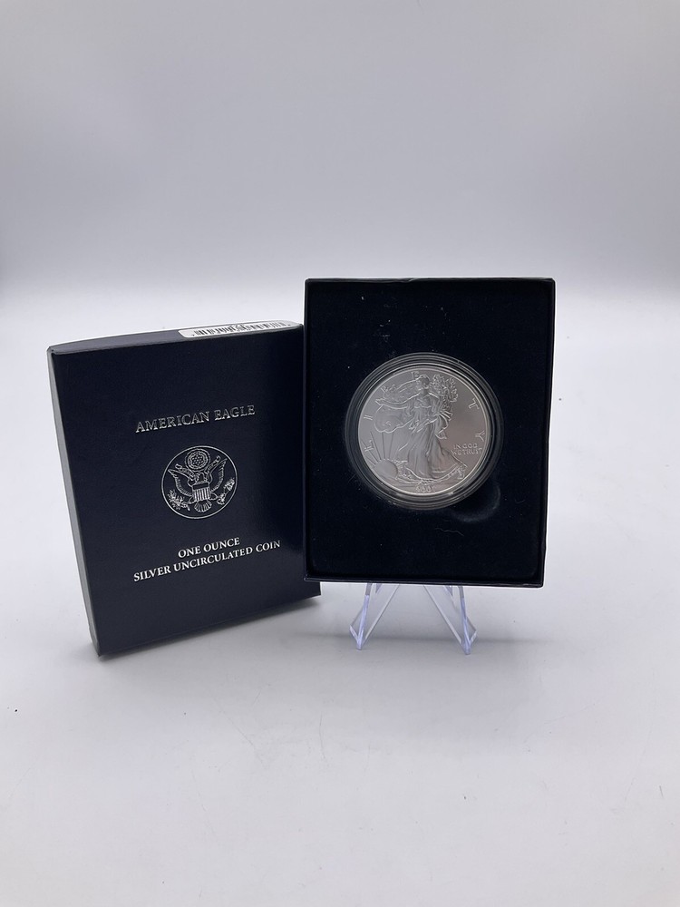 2007 W US Mint Uncirculated 1 oz One Ounce Uncirculated American Silver Eagle