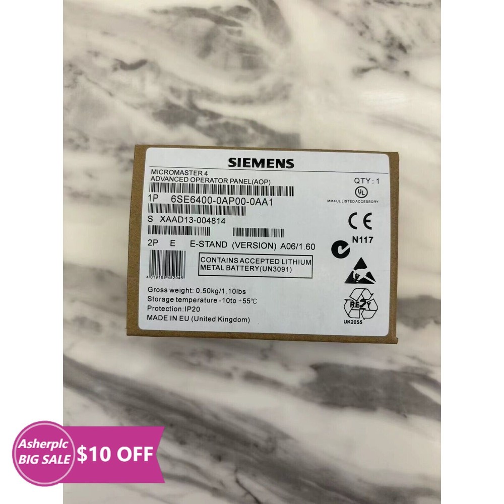 New Siemens 6SE6 400-0AP00-0AA1 6SE6400-0AP00-0AA1 Advanced Operator Panel