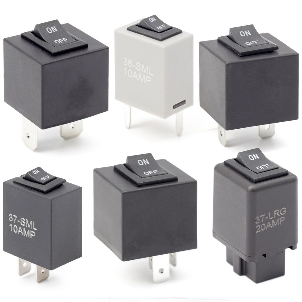 9038 Fuel Pump Relay Bypass Master Kit, Pack of 6 Relay Tester Diagnostic Sca...