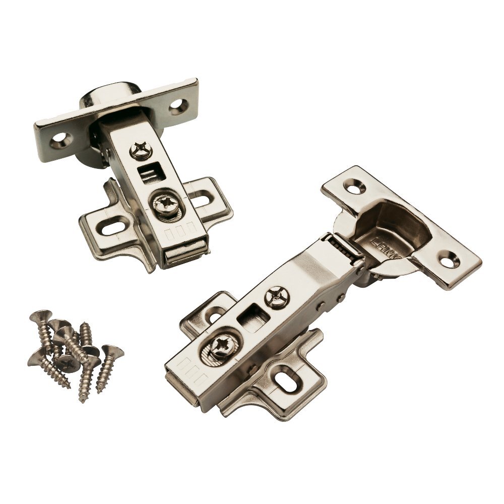 (12-Pack) 35mm Soft-Close Cabinet Hinges 110 Degree Full Overlay Hinges for C...