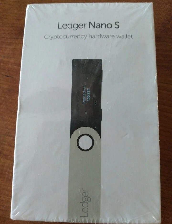 Ledger Nano S Cryptocurrency USB Hardware Wallet, New-image