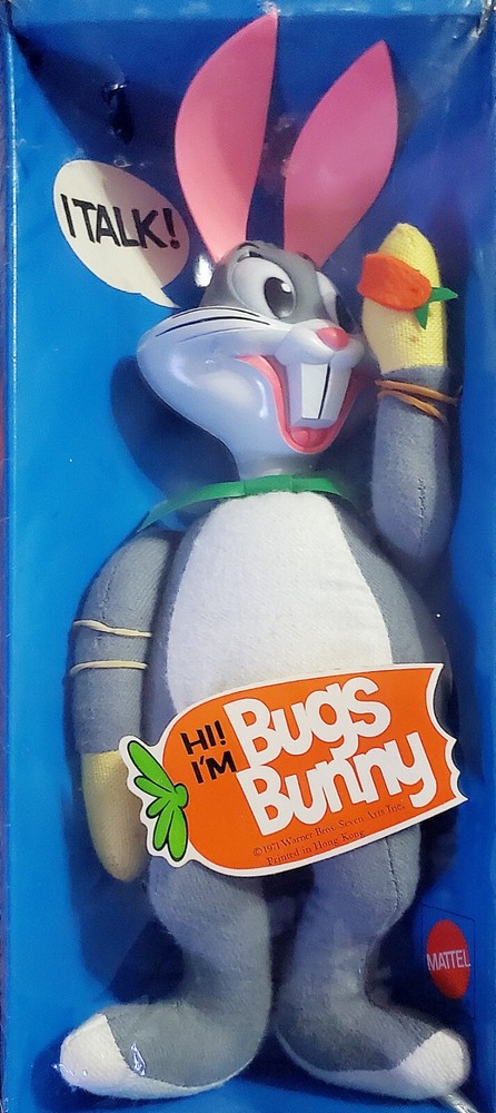 bugs bunny talking doll vintage 1971 new in box