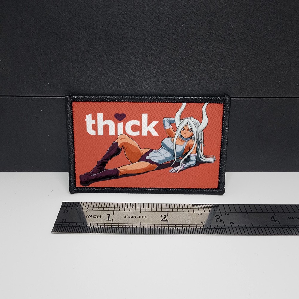 Thick❤  Anime Girl Morale Patch Custom Tactical (Mirko inspired Waifu)