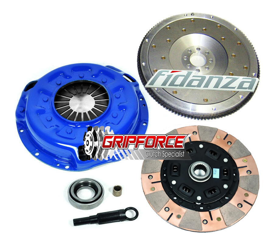 FX DUAL FRICTION CLUTCH KIT+FIDANZA FLYWHEEL fits 90-96 NISSAN 300ZX VG30DETT