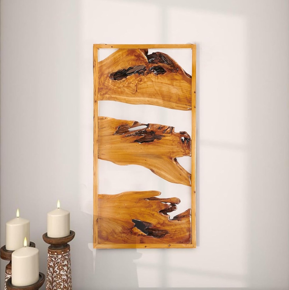 Cedar Roots Wood Vintage Wall Art Décor 42.8