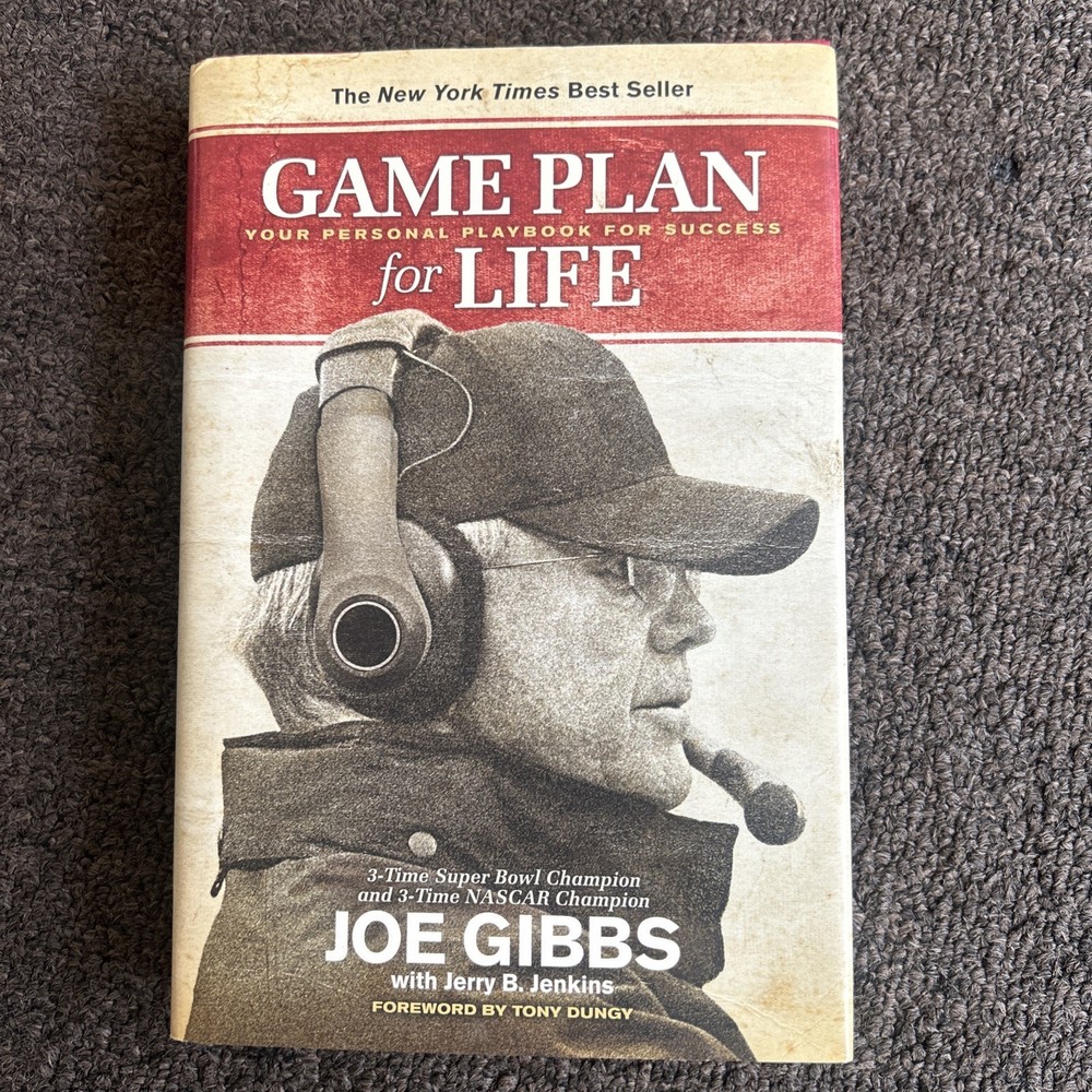 Autographed Game Plan for Life : Your Personal Playbook for Success by Joe Gibbs