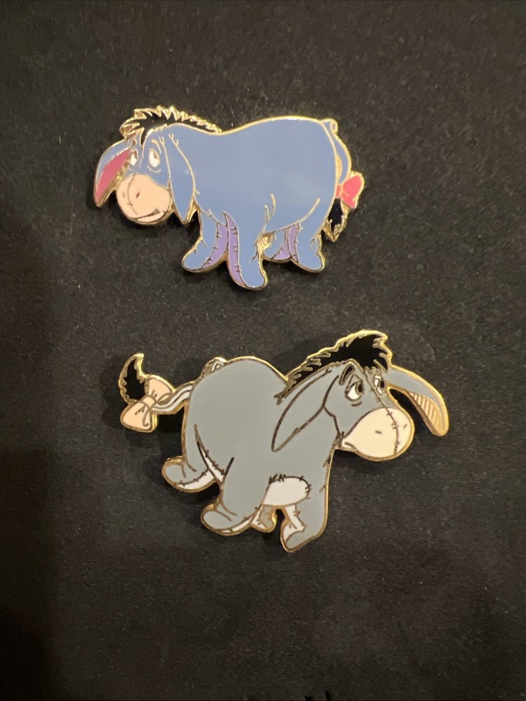 Set Of Eeyore Disney Pins