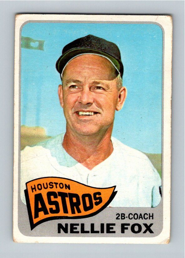 1965 Topps Nellie Fox #485