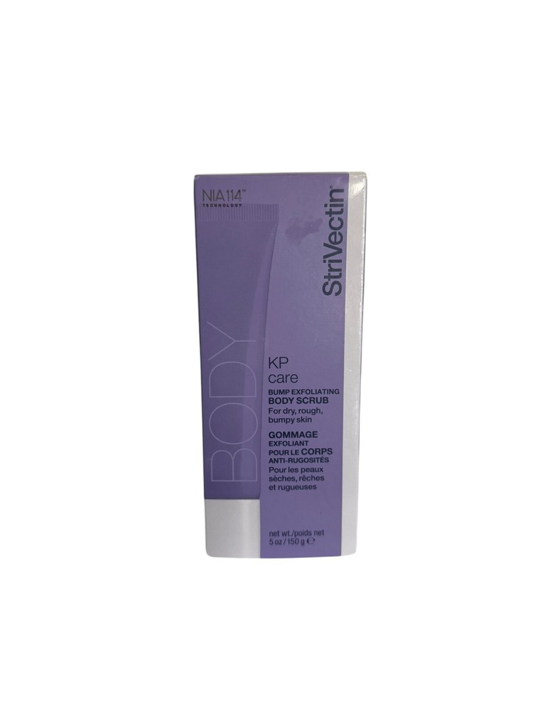 StriVectin Kp Care Bump Exfoliating Body Scrub 5 oz New in Box