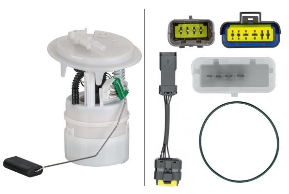 HELLA 8TF358106-921 Fuel Feed Unit With Vehicle-Specific Adaptor For Peugeot 208