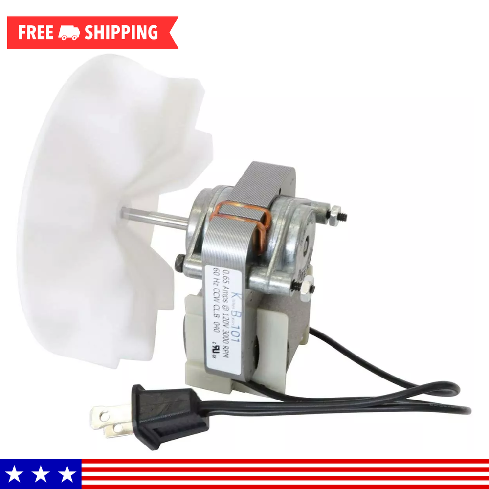 Bathroom Fan Electric Motor Replacement Kit for Broan Nutone Fasco Dayton 120V**