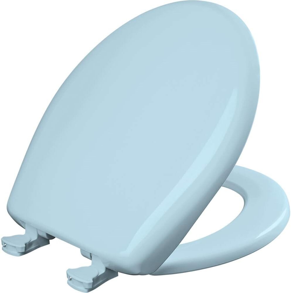 Soft Close Toilet Seat in Tranquil Dresden Blue for Modern Bathrooms  