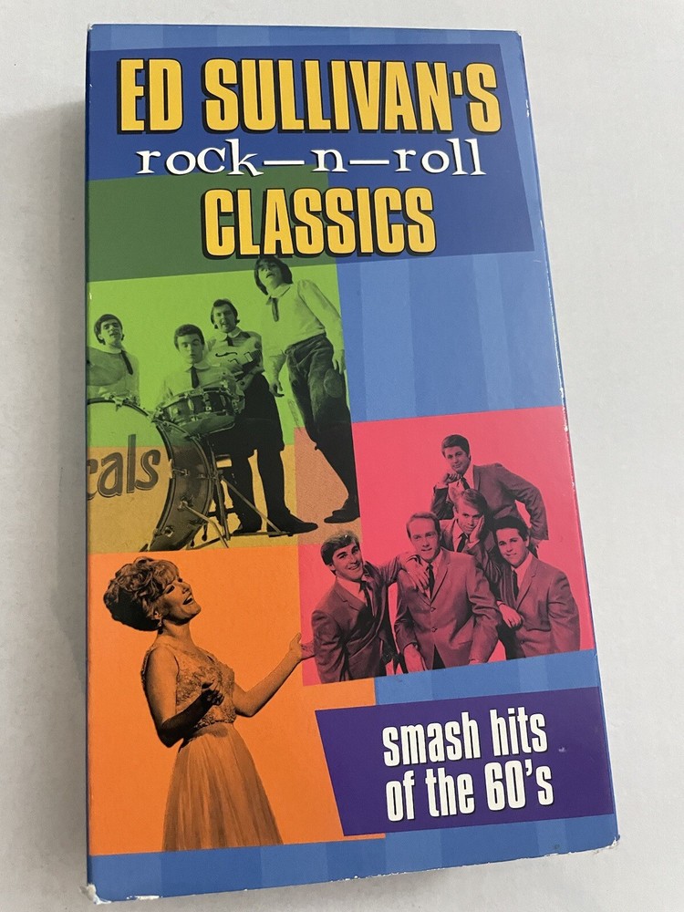 Ed Sullivan 60s Rock N Roll Classics Greatest Hits VHS