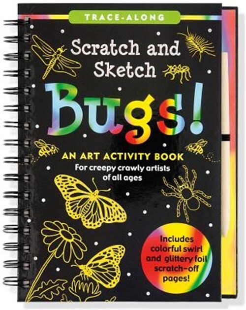 Scratch & Sketch Bugs (Trace Along)