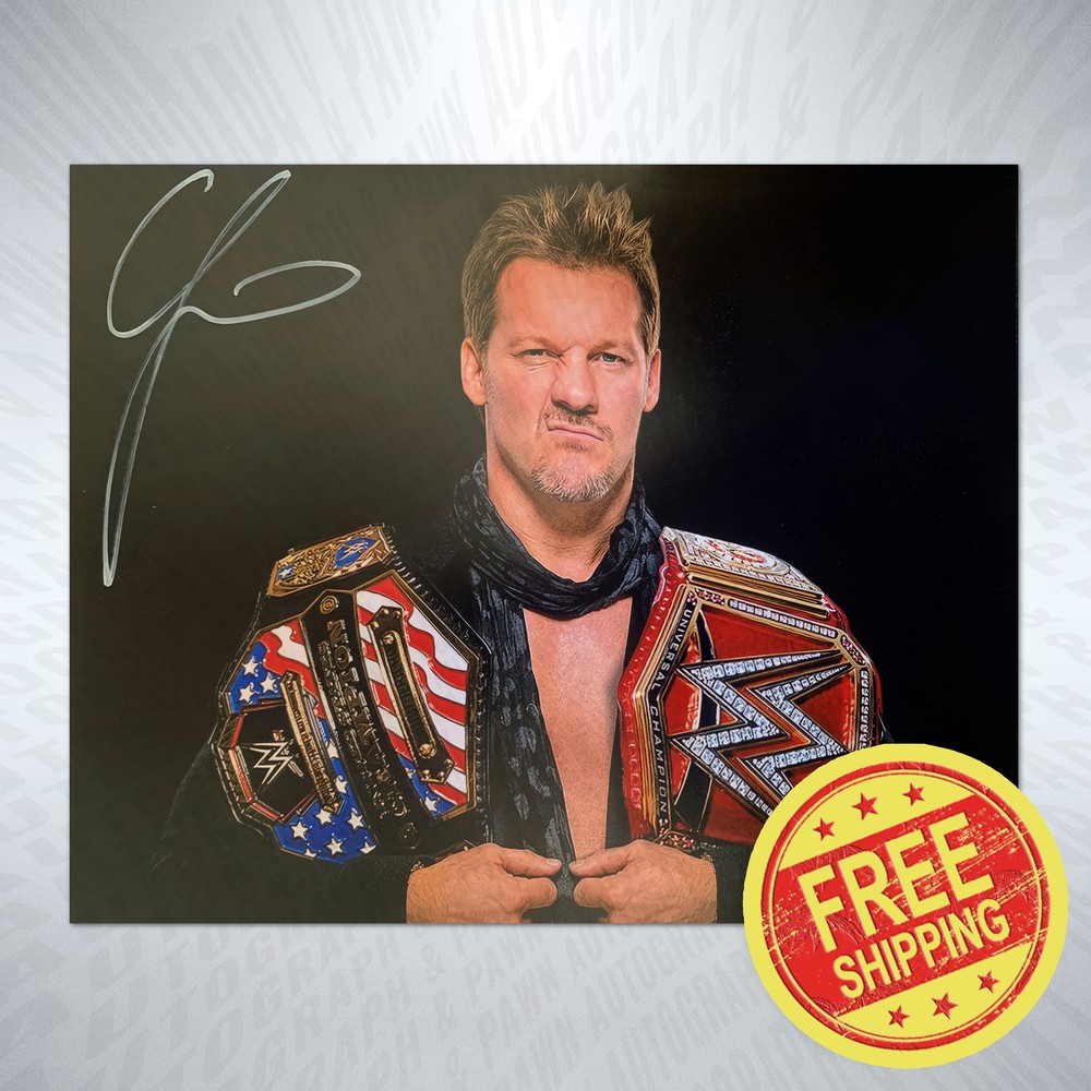 Chris Jericho Autograph Reprint Signed 8x10 Photo Signature Poster BUY NOW-image
