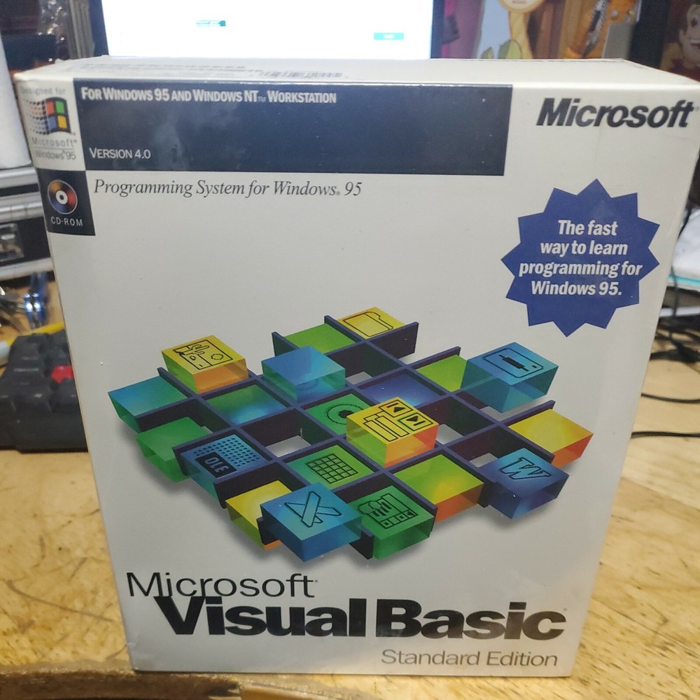 Microsoft Visual Basic 4.0 Standard - Windows 95 Programming System-image