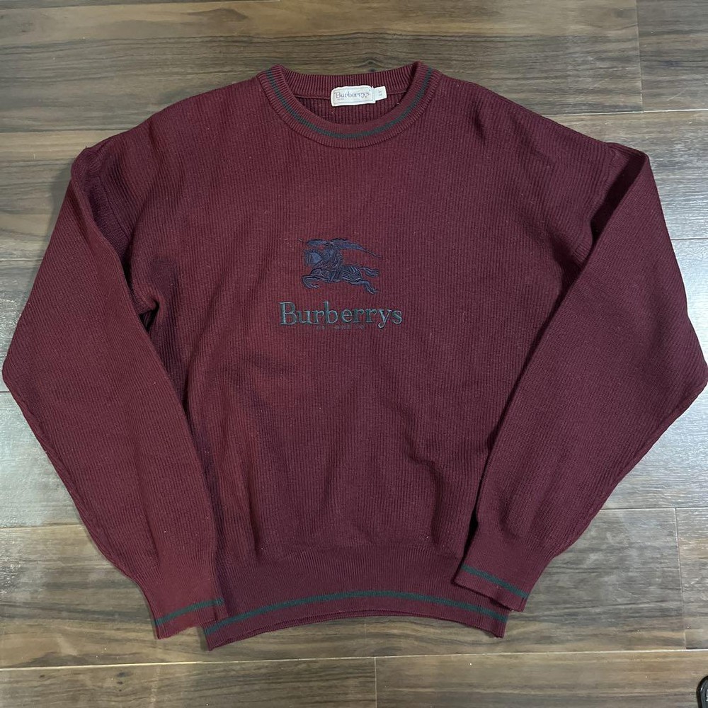 Burberry knit sweater Men's Fashion from Japan