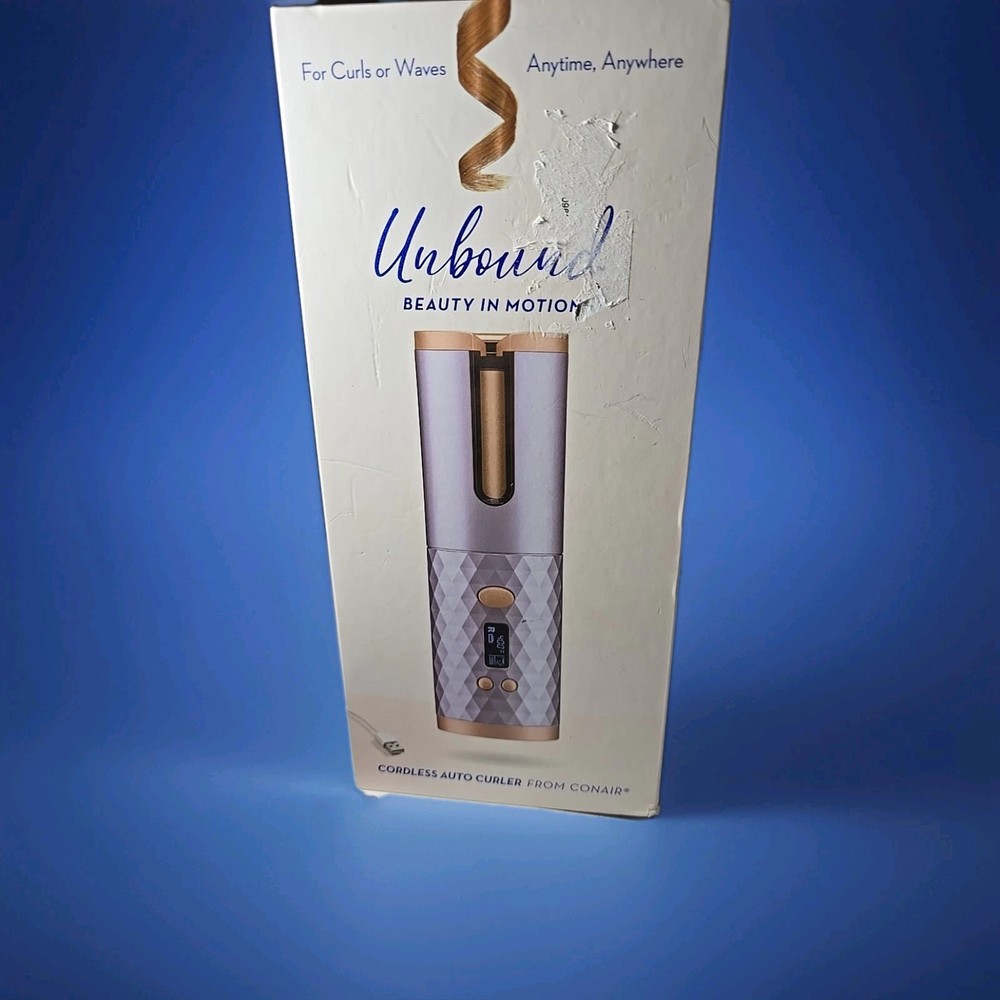 Conair Rechargeable Cordless Auto Curler for Effortless Waves