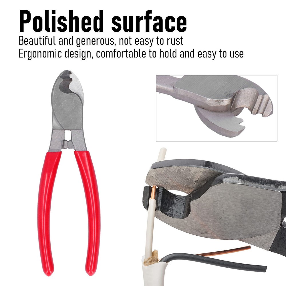 Cable Cutter Aluminum Copper Insulation Pliers Portable Manual Tools Hardware