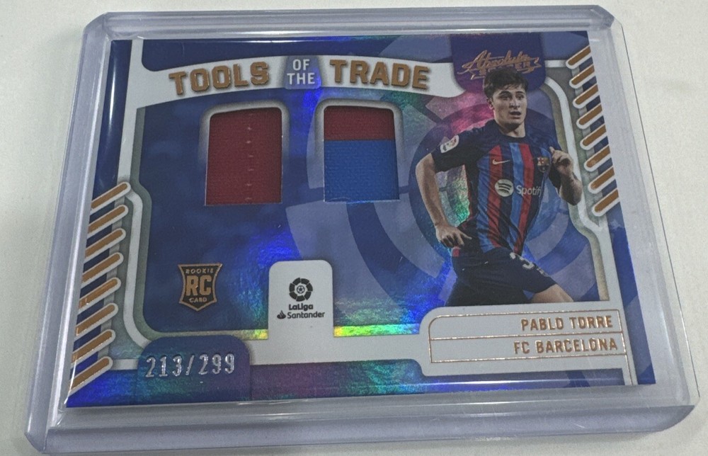 2022 Panini Absolute La Liga Tools of the Trade Pablo Torre Rookie Jersey /299