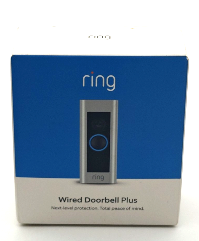 Silver Ring Video Doorbell B08M125RNW with HD Video and Motion Alerts